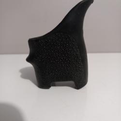 Grip noir pour crosse pistolet ou revolver