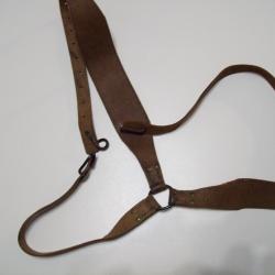 militaria brelage cuir ancien arm&eacute;e francaise
