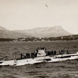 CPA - MARINE DE GUERRE - Sous-Marin  " VICTOR REVEILLE " N&deg; 6021