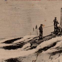 CPA - MARINE DE GUERRE - Sous-Marin  " Gymnote " N&deg; 6022