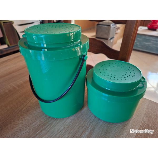 lot 2 boites a asticots