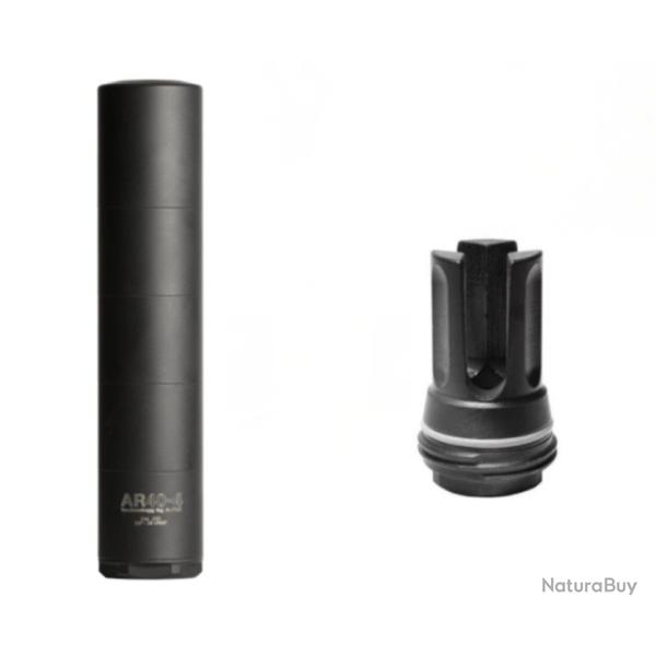 R�ducteur / Silencieux A-TEC AR40-4 CAL30 5/8X24