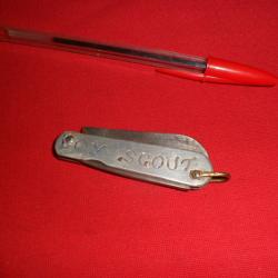 ANCIEN PETIT COUTEAU " BOY SCOUT "  PRADEL 2 PIECES