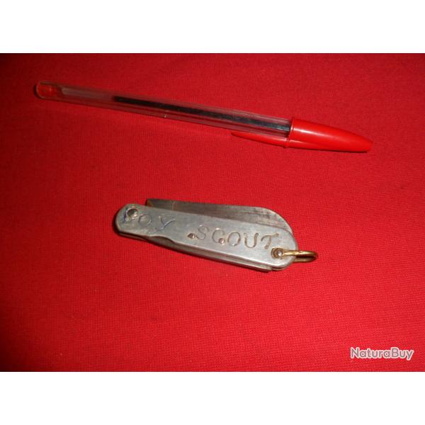 ANCIEN PETIT COUTEAU " BOY SCOUT "  PRADEL 2 PIECES