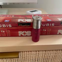 Cartouche Fob Rubis n.7 acier lot de 2 Boites