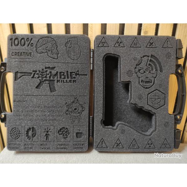 Mallette personnalis�e glock 17 et autres