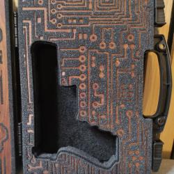 Mallette personnalis&eacute;e glock 17 et autre mod&egrave;le
