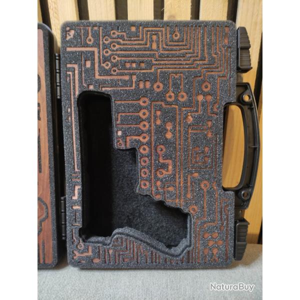 Mallette personnalis�e glock 17 et autre mod�le