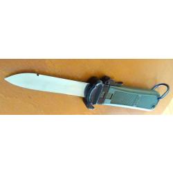 RARE COUTEAU AUTOMATIQUE PAR GRAVITE MODELE PARACHUTISTE AES 83 SOLINGEN VINTAGE + ETUI OFFERT