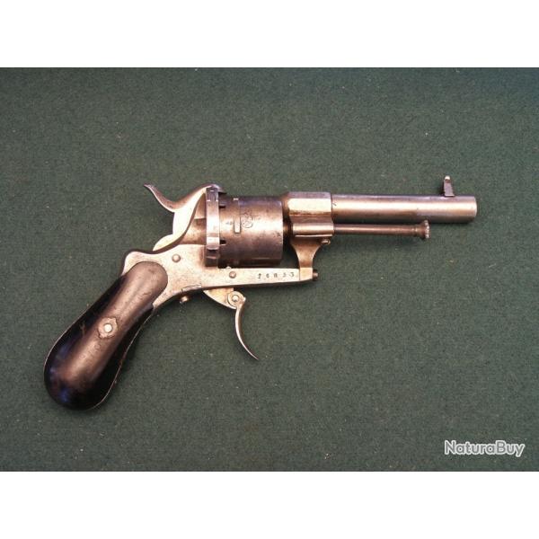 Revolver belge de type Lefaucheux (A571)