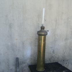 LAMPE PETROLE ARTISANAT TRANCHEE
