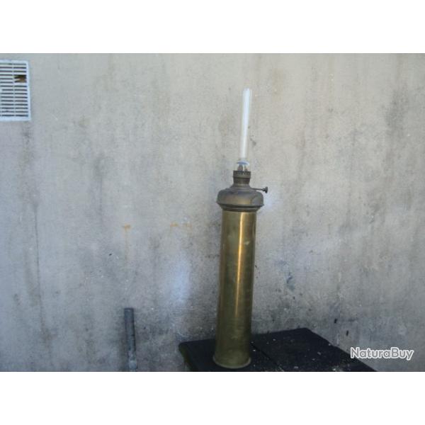 LAMPE PETROLE ARTISANAT TRANCHEE