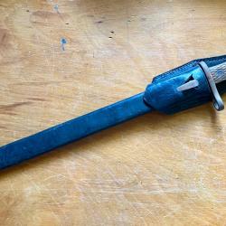 Ba&iuml;onnette MAUSER militaire espagnole artillerie militaria bayoneta de artiller&iacute;a espa&ntilde;ola