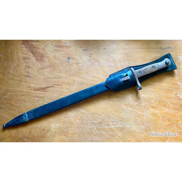 Ba�onnette MAUSER militaire espagnole artillerie militaria bayoneta de artiller�a espa�ola