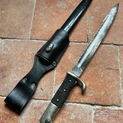 Ba&iuml;onnette allemande KS98 dents de scie de parade - WW1