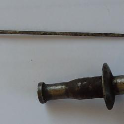 Chassepot avec obturateur avec aiguille