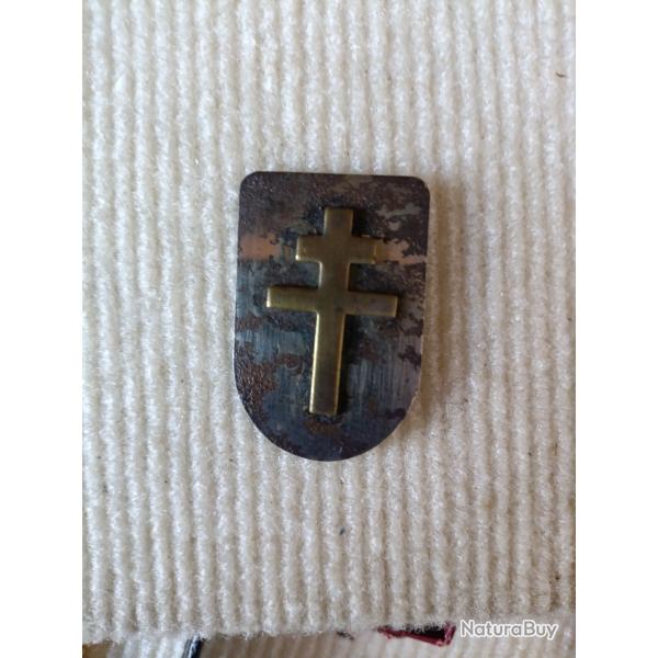 Insigne croix de lorraine