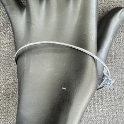 Jonc en argent - Bracelet argent neuf