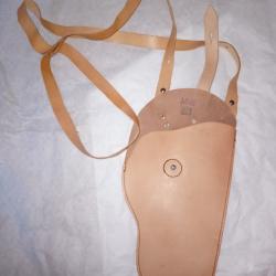 Holster etui skorpion scorpion VZ61 &eacute;paule CUIR NEUF - RARE