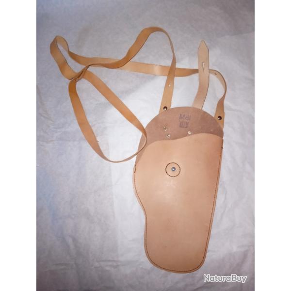 Holster etui skorpion scorpion VZ61 �paule CUIR NEUF - RARE