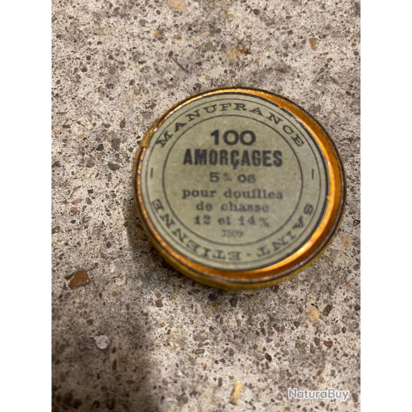 Boite x100 Amor�ages scell�e, MANUFRANCE Bauchet