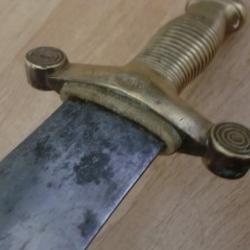 glaive des troupes a pieds 1830 / 1850