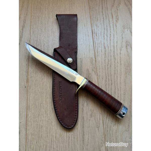 Vintage Model #1-7 classic hunter Blackjack made in Effingham Illinois USA