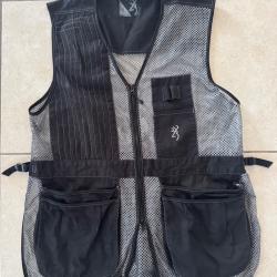 Gilet Ball Trap BROWNING avec coussin amortisseur