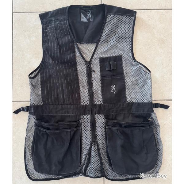 Gilet Ball Trap BROWNING avec coussin amortisseur
