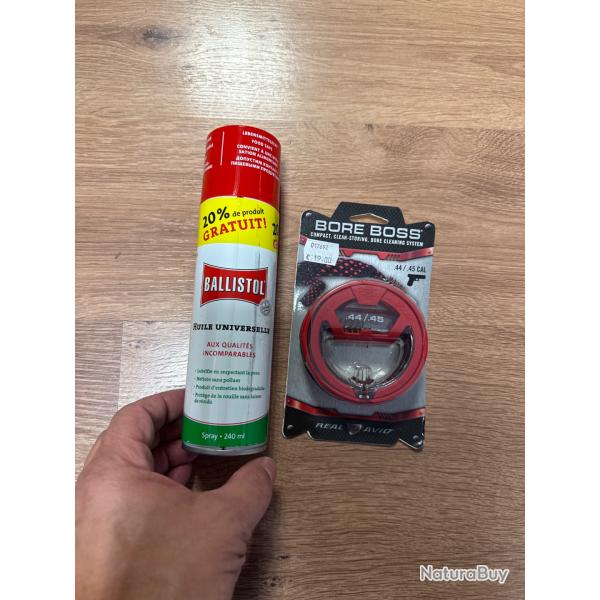 KDO HUILE  POUR L' ACHAT D'UN CORDON BORE BOSS CAL 44/45