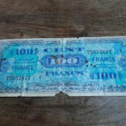 billet 100 francs s&eacute;rie 1944 /   75857617
