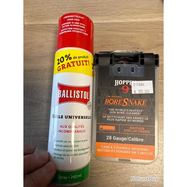 KDO HUILE  POUR L' ACHAT D'UN CORDON BORE SNAKE CAL 28