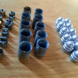 10 Cartouches 9mm broche H&C