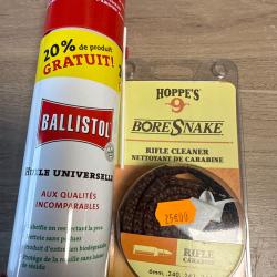 KDO HUILE  POUR L' ACHAT D'UN CORDON BORE BOSS CAL 6MM 243 240 244