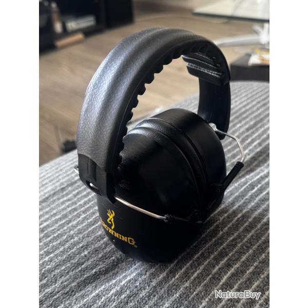 Casque anti-bruit BROWNING tr�s bon �tat