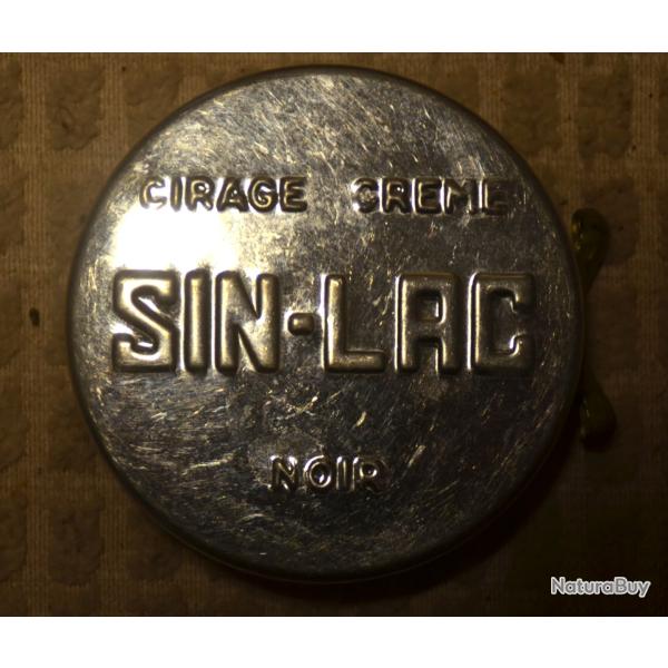 Boite de cirage arm�e fran�aise ann�e 80