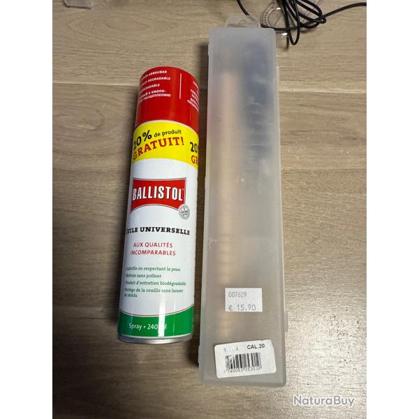 KDO HUILE  POUR L' ACHAT D'UN KIT NETTOYAGE CAL 20