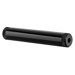 Silencieux Mod&eacute;rateur de son noir brillant - 22LR - 1/2''x20 + Adaptateur pour PALLAS BA-15 GEN2
