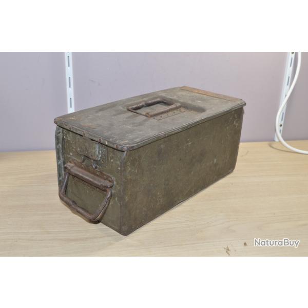 Caisse MG 08-15 double compartiments - Allemande Premi�re Guerre Mondiale