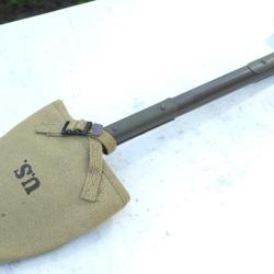 US ARMY - pelle US T SEMS avec sa housse miltec WWII - EBR24PEL001