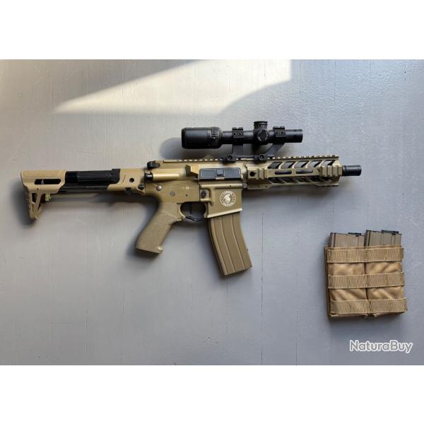 Fusil Assault Airsoft AEG LT-34 Proline GEN2 Tan - Limited Edition - Full Metal - Blowback