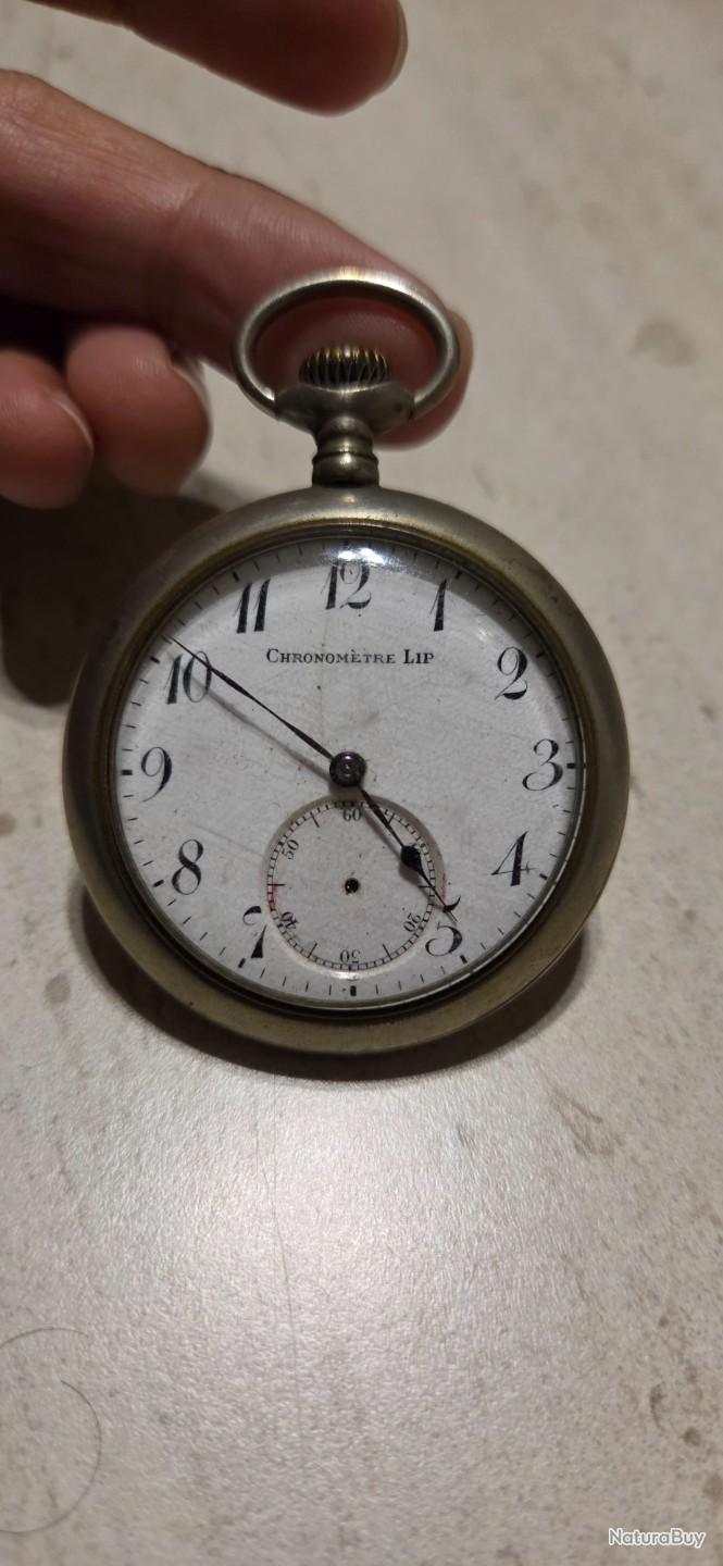 Montre Gousset Vintage Lip Fonctionnelle - Occasion Très Bon état, Pour Homme, Pièce Rétro élégante