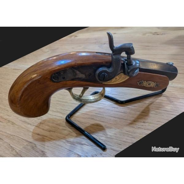 Pistolet � percussion type Philadelphia Derringer (Dikar) - Cal. 45 - �TAT NEUF / NON TIR�