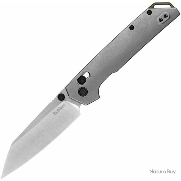 Couteau Kershaw Iridium Lame Acier S35VN Reverse Tanto Manche Titane DuraLock KS2038RTI