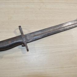 Baionnette  / ba&iuml;onnette Mod&egrave;le  US Fusil Garand GI 1942  UFH Union Fork & Hoe USA Am&eacute;ricain WW2