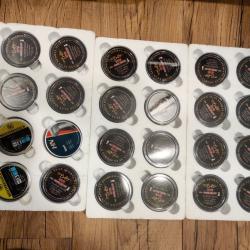 Lot de plombs (pistolet de comp&eacute;tition)