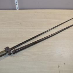 Baionnette pour fusil Fran&ccedil;ais Lebel Mod&egrave;le 1886 Laiton Bayonnette