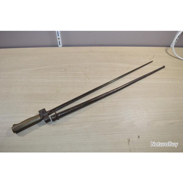 Baionnette pour fusil Fran�ais Lebel Mod�le 1886 Laiton Bayonnette