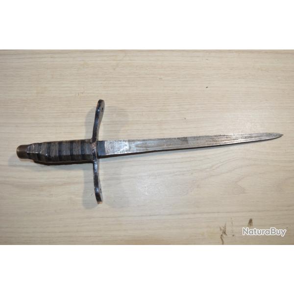 Dague poignard Fabrication artisanal Lame Dague Marine Matelot Mle. 1833 Ch�tellerault
