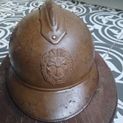Rare casque Adrian belge ww1